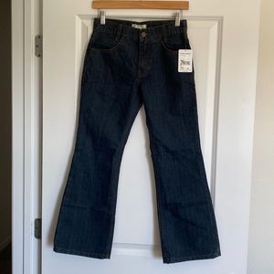 FREE PEOPLE DENIM JEANS PANTS SIZE 24 MSRP $128.00 NWT